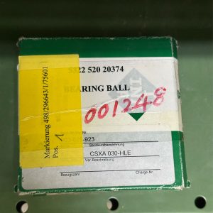 BEARING BALL PART# 5322 520 20374 - BEARING BALL PART# 5322 520 20374 - FOR X'CEM X-RAY SPECTROMETERMAKE: PHILIPS