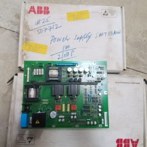 POWER SUPPLY SAFT113POW - POWER SUPPLY SAFT113POW - CODE NO :57411449PART # 3BHD000512R0003RATING 300W; 660VMAKE : ABB FOR INVERTER UNITTYPE SAFUI 1370F690 1370KVA